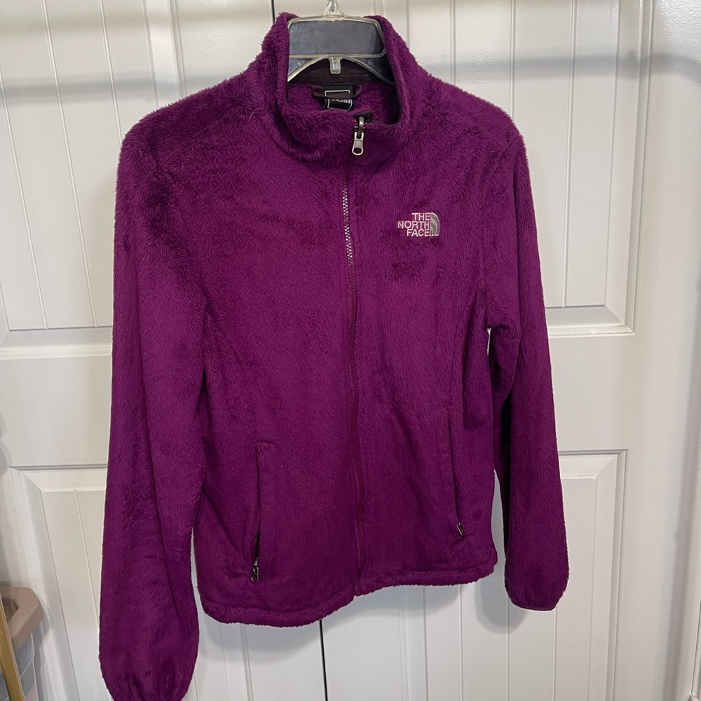 The North Face Women's Vibrant Purple Teddy Jacket